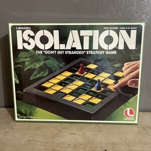 Vintage 1978 Lakeside ISOLATION Board Game Complete Sealed In Original Box